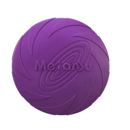Bite-Resistant Flying Disc for Dog Training and Play