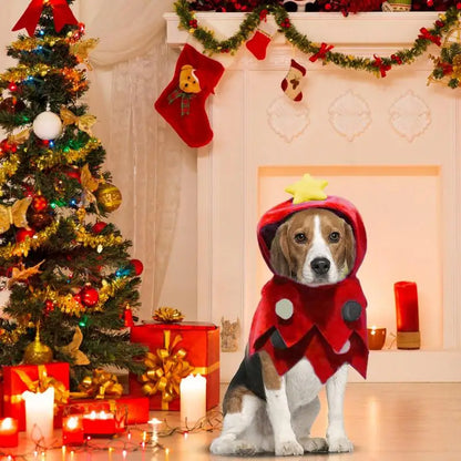 Christmas Costumes for Dogs and Cats - Winter Pet Clothing