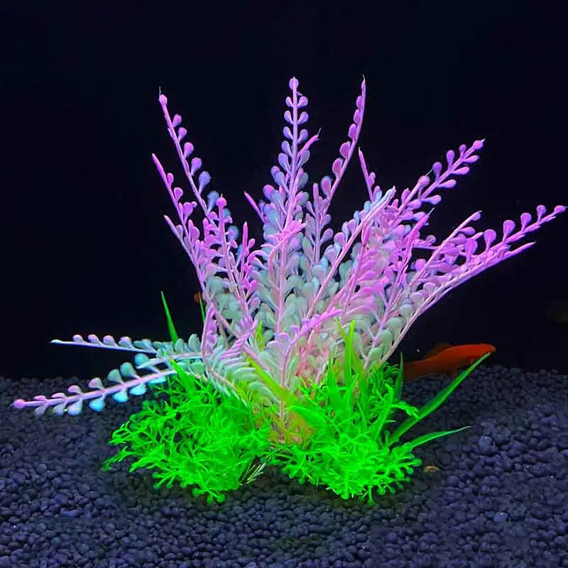 Artificial Aquarium Plants - Green Water Grass Decoration