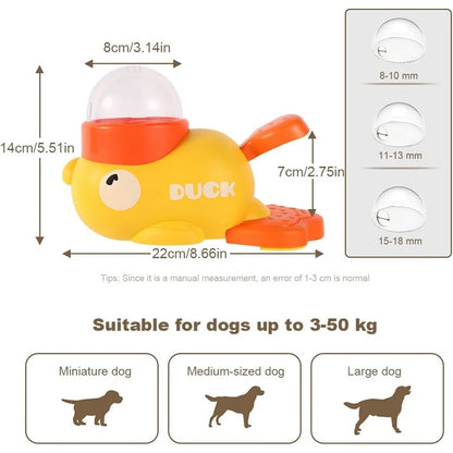Puzzle Food Dispenser Dog Toy for Mental Stimulation