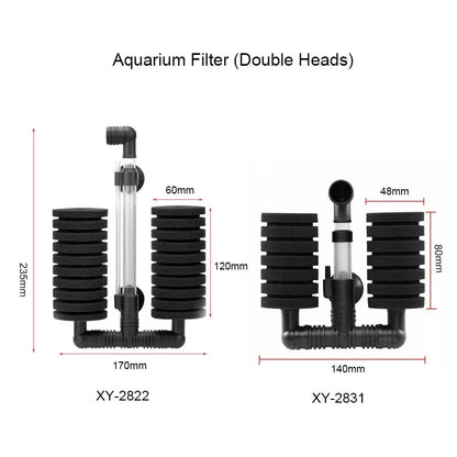 Biochemical Sponge Filter for Aquarium Fish Tanks