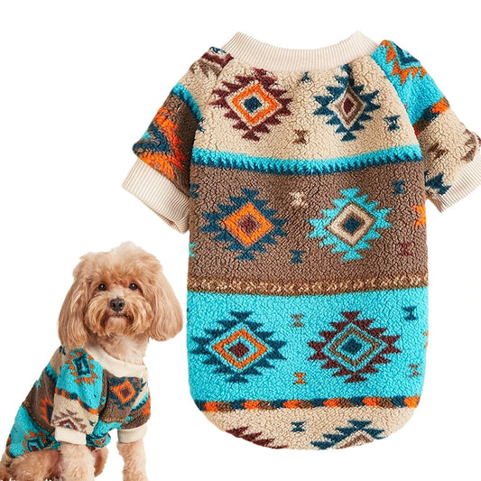 Small Dog Winter Hoodie Sweater for Poodle, Schnauzer, Bichon