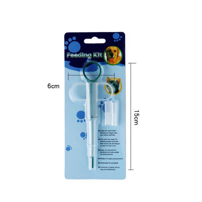 Pet Feeding Syringe for Cats and Dogs - Medicine Dispenser