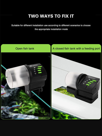 Automatic Fish Food Feeder with Timer for Aquariums