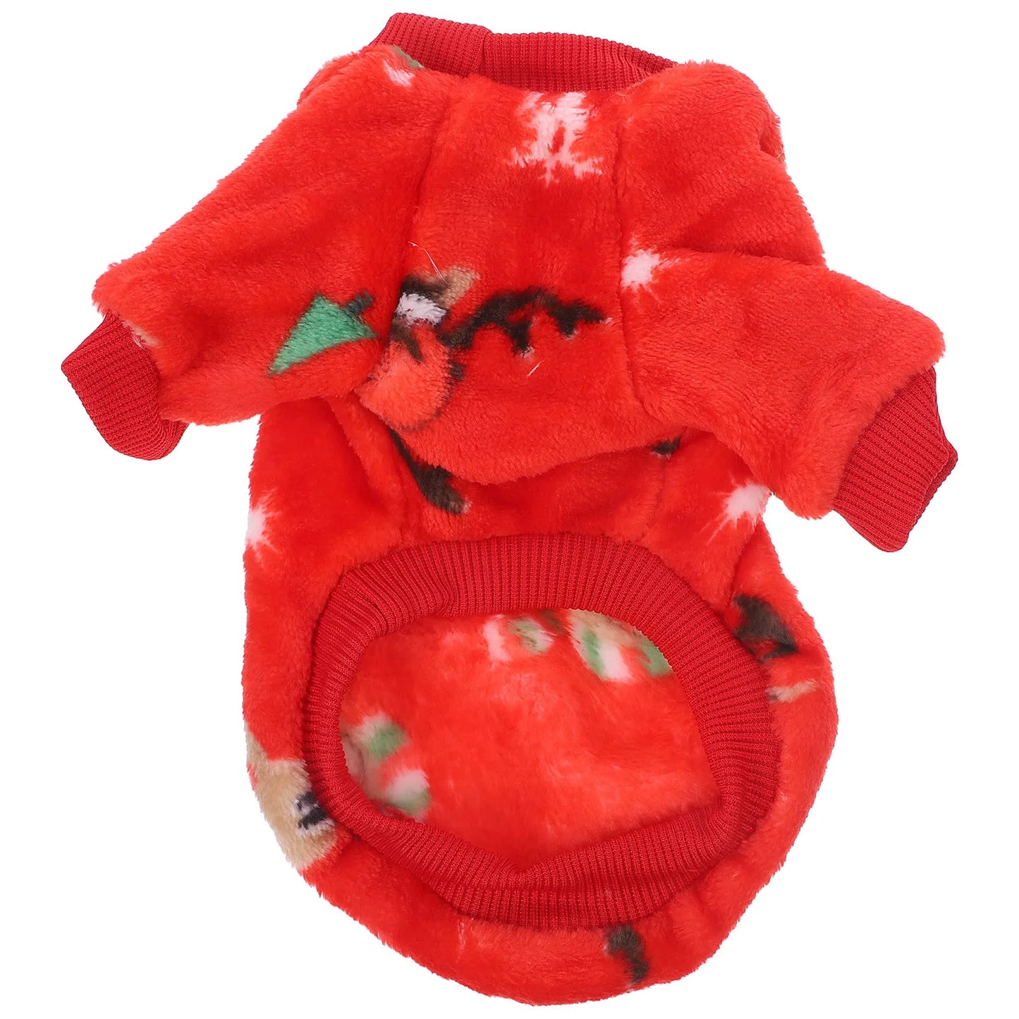 Christmas Dog Costume - Cozy Winter Outfit for Pets