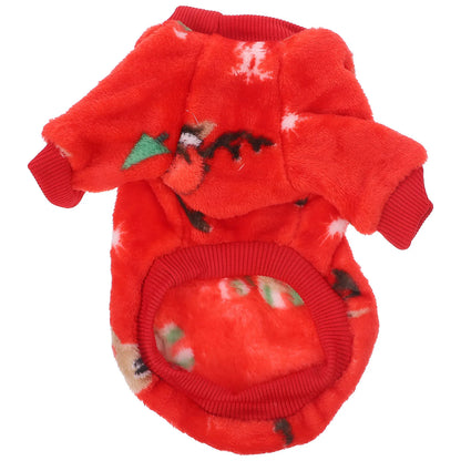 Christmas Dog Costume - Cozy Winter Outfit for Pets