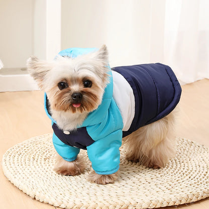 Waterproof Windproof Dog Hoodie for Small Dogs and Cats