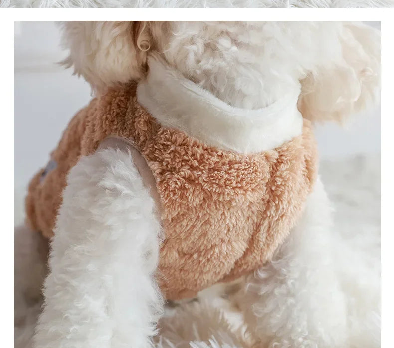 Warm Fleece Pullover Sweater for Small Dogs and Puppies