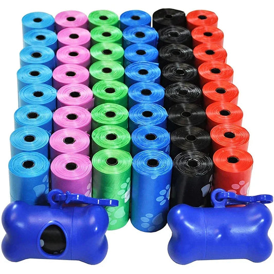120 Rolls Dog Poop Bags - Eco-Friendly Waste Disposal