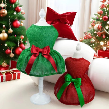 Christmas Dog Dresses - Cute Holiday Apparel for Pets