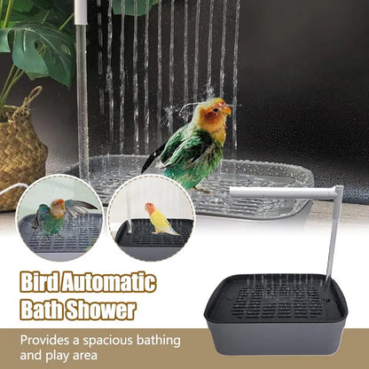 Automatic Bird Bath Tub with Circulating Water Fountain