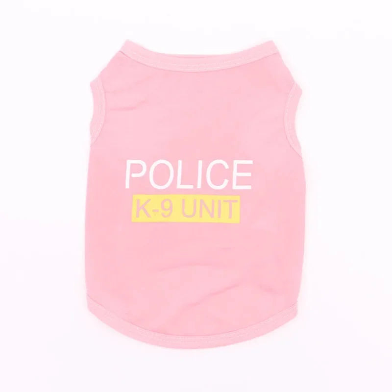 Cotton SECURITY Costume for Cats and Small Dogs
