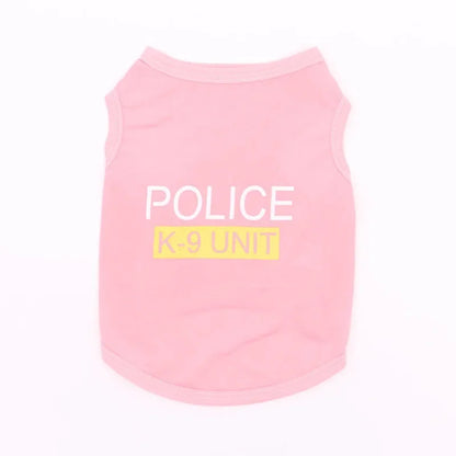 Cotton SECURITY Costume for Cats and Small Dogs