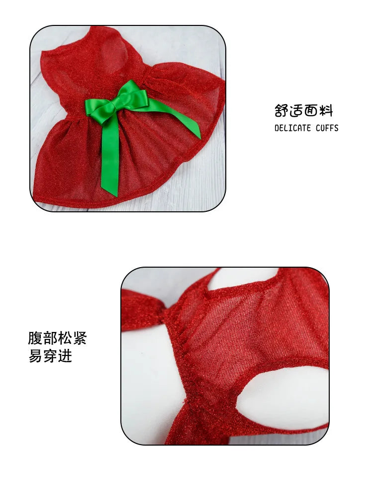 Christmas Dog Dresses - Cute Holiday Apparel for Pets