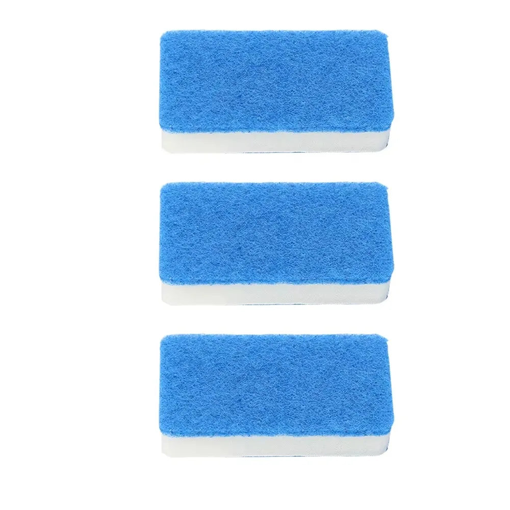 Telescopic 180° Aquarium Glass Cleaner with Double-Sided Sponge