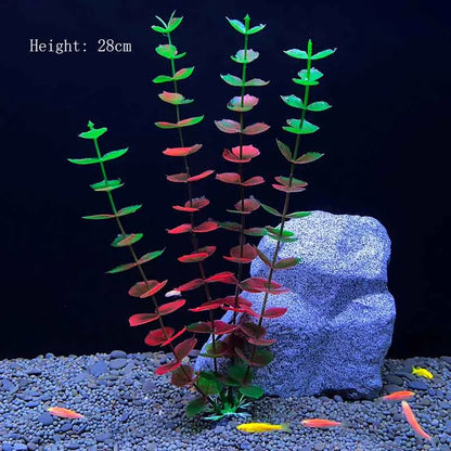 Artificial Aquarium Plants - Green Water Grass Decoration