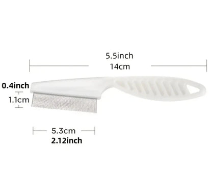 Self-Cleaning Pet Grooming Comb for Dogs & Cats