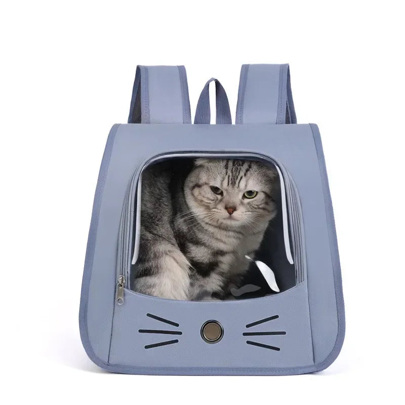 Breathable Cat Carrier Backpack for Travel and Transport