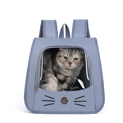 Breathable Cat Carrier Backpack for Travel and Transport