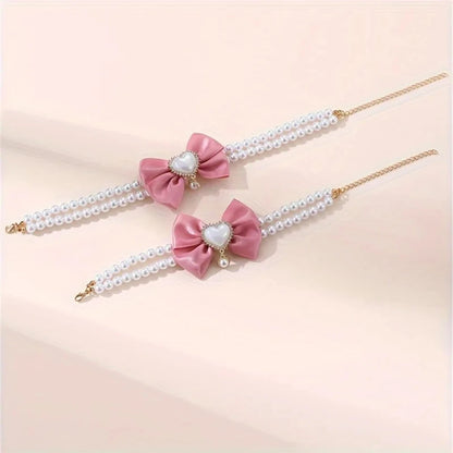 Heart Drop Pendant Collar for Small to Medium Dogs