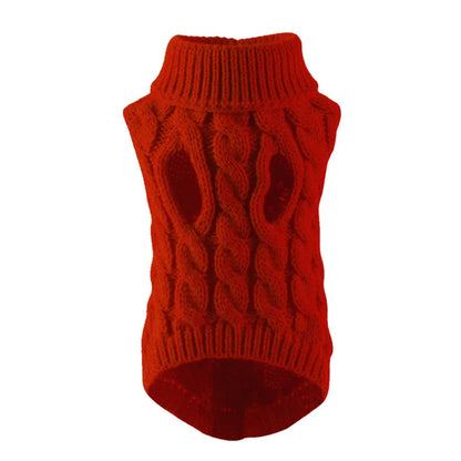 Knitted Sweaters for Small Dogs and Cats in Autumn/Winter