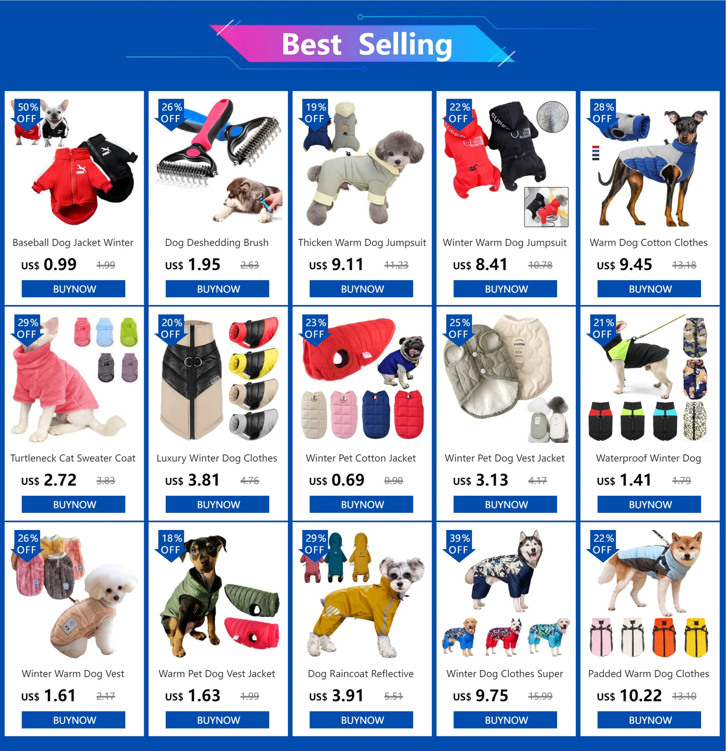 Soft Fleece Dog Jacket for Small to Medium Pets
