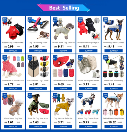 Soft Fleece Dog Jacket for Small to Medium Pets