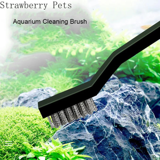 3-Pack Aquarium Algae Cleaning Brush Set for Fish Tanks