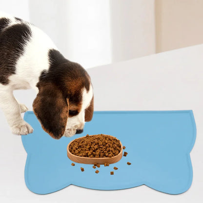 Non-Slip Silicone Pet Feeding Mat for Dogs and Cats