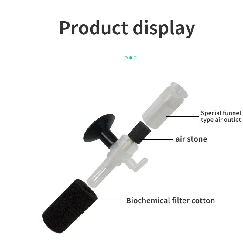 Multi-Layer Sponge Filter for Small Aquariums