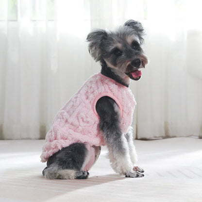 Warm Fleece Jacket for Small Dogs and Kittens