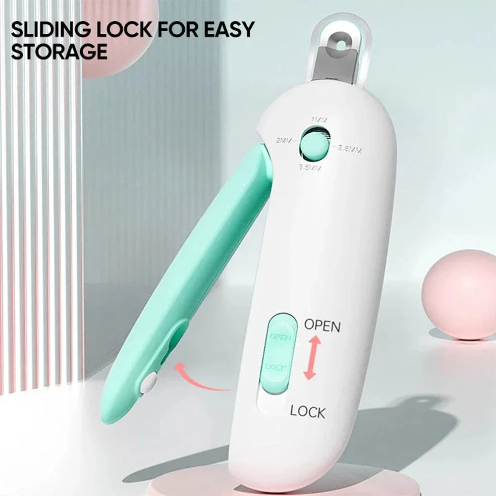 Safety Lock Cat Dog Nail Clipper for Grooming Pets