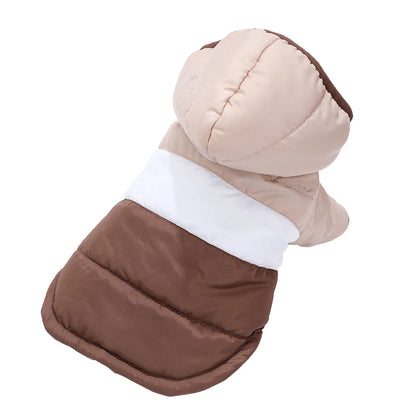 Waterproof Windproof Dog Hoodie for Small Dogs and Cats