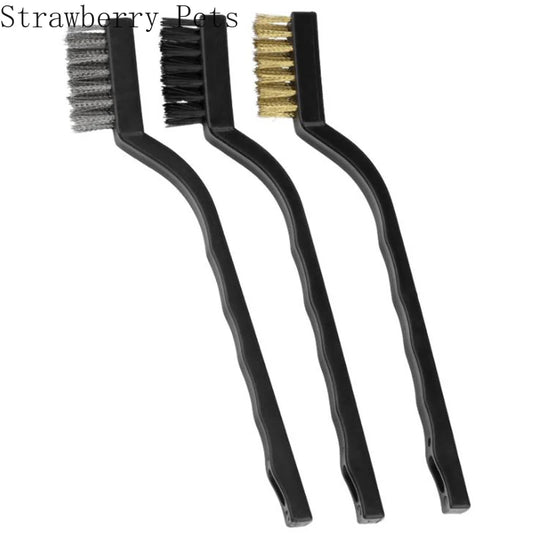 3-Pack Aquarium Algae Cleaning Brush Set for Fish Tanks