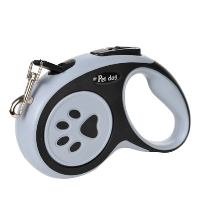 Automatic Retractable Dog Leash with Nylon Rope and Harness