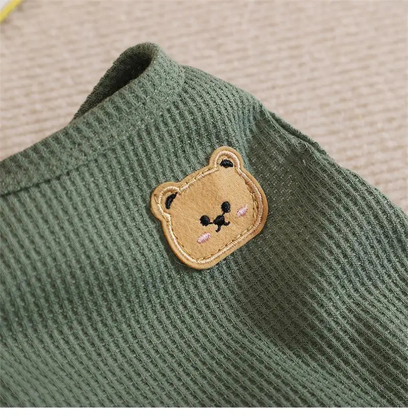 Green Bear Vest for Small Dogs and Cats - Breathable T-Shirt