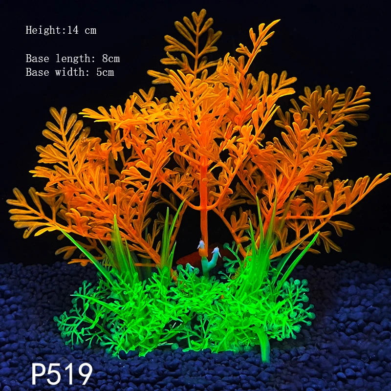 Artificial Aquarium Plants - Green Water Grass Decoration