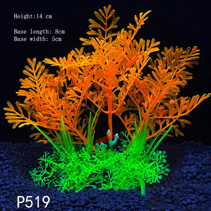 Artificial Aquarium Plants - Green Water Grass Decoration