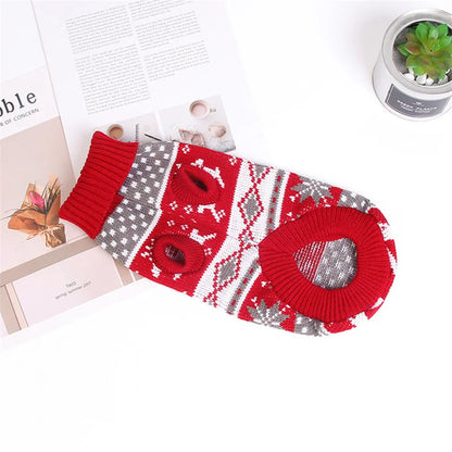 Winter Warm Cat Sweater Pullover for Sphynx and Pets