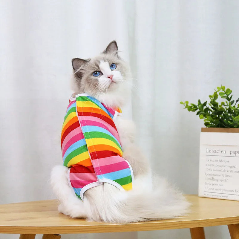 Pet Surgical Recovery Suit for Small Dogs and Cats