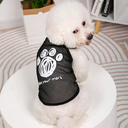 Summer Vest Tshirt for Small Dogs and Puppies