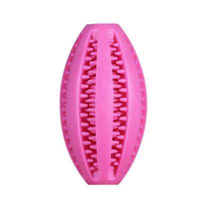 Natural Rubber Dog Chew Toy Ball for Teeth Cleaning