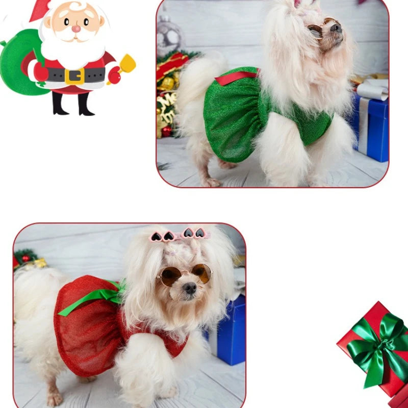 Christmas Dog Dresses - Cute Holiday Apparel for Pets