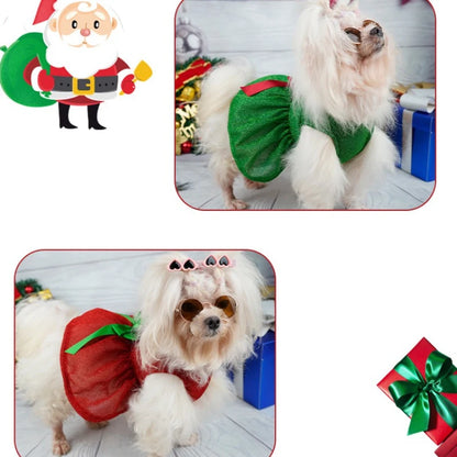 Christmas Dog Dresses - Cute Holiday Apparel for Pets