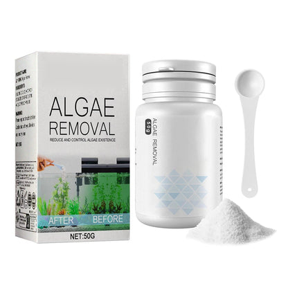 Aquarium Algae Cleaning Powder & Tablet for Fish Tanks