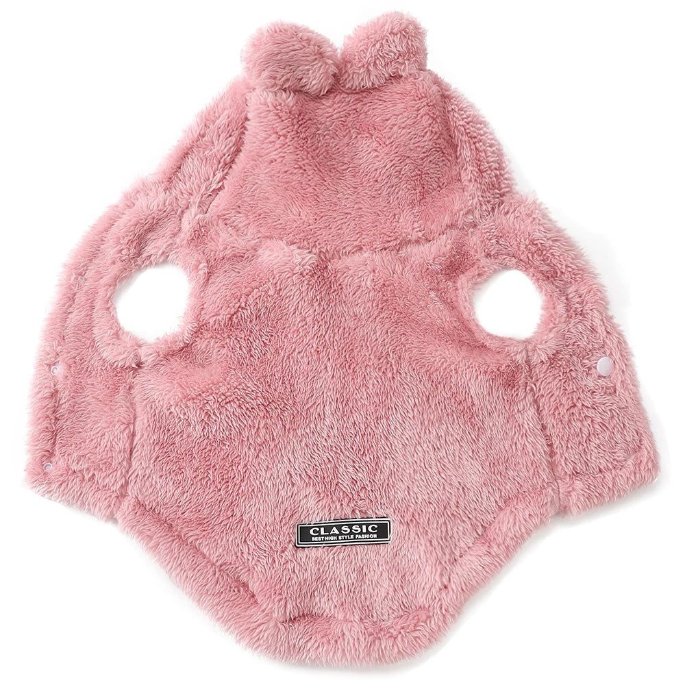 Cozy Rabbit Ears Hoodie for Cats and Small Dogs