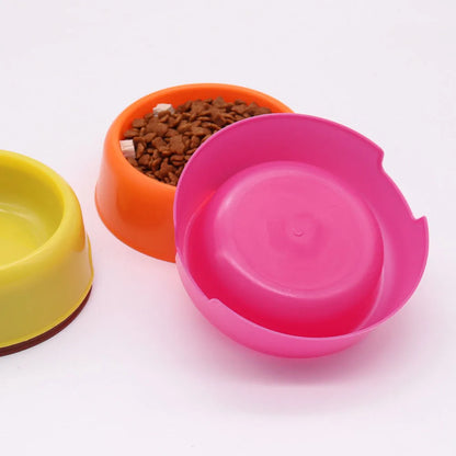 Cat and Small Dog Feeding Bowl and Water Dish Set