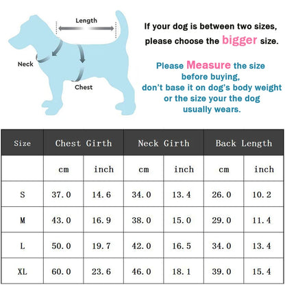 Soft Fleece Dog Jacket for Small to Medium Pets