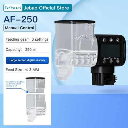 Automatic Fish Feeder with WiFi and Digital Timer Control