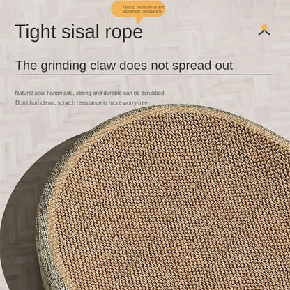 Oval Sisal Cat Scratching Pad and Sleeping Mat